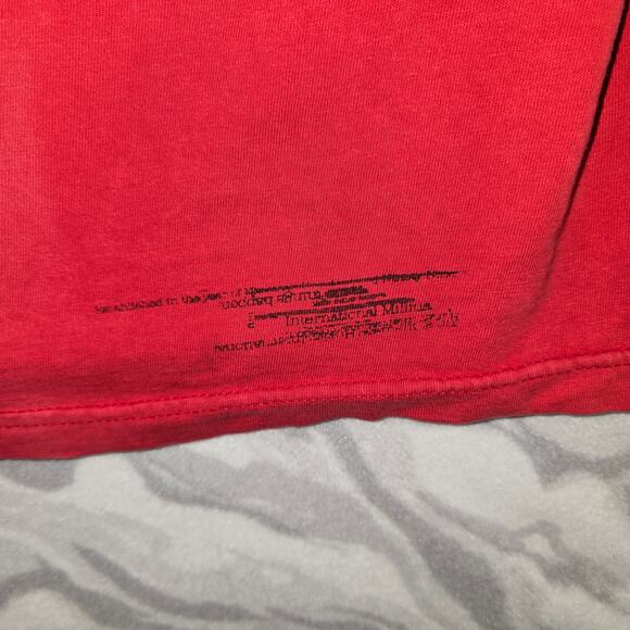 Y2K Hurley Kids T-Shirt Red Size L - Picture 11 of 12